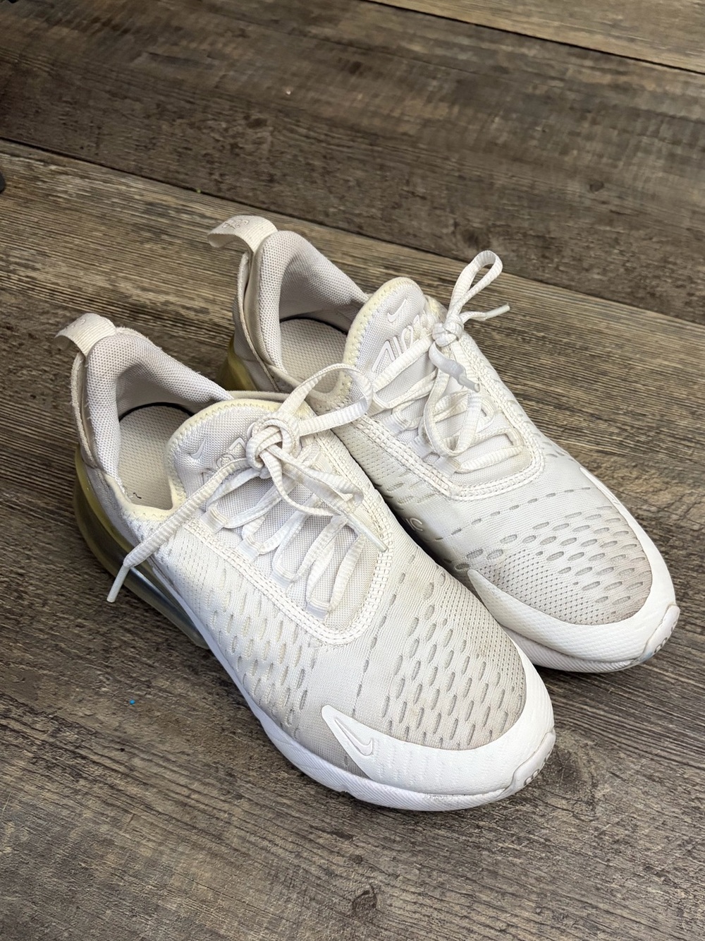 Nike Unisex White Air Max Kids' Sneakers